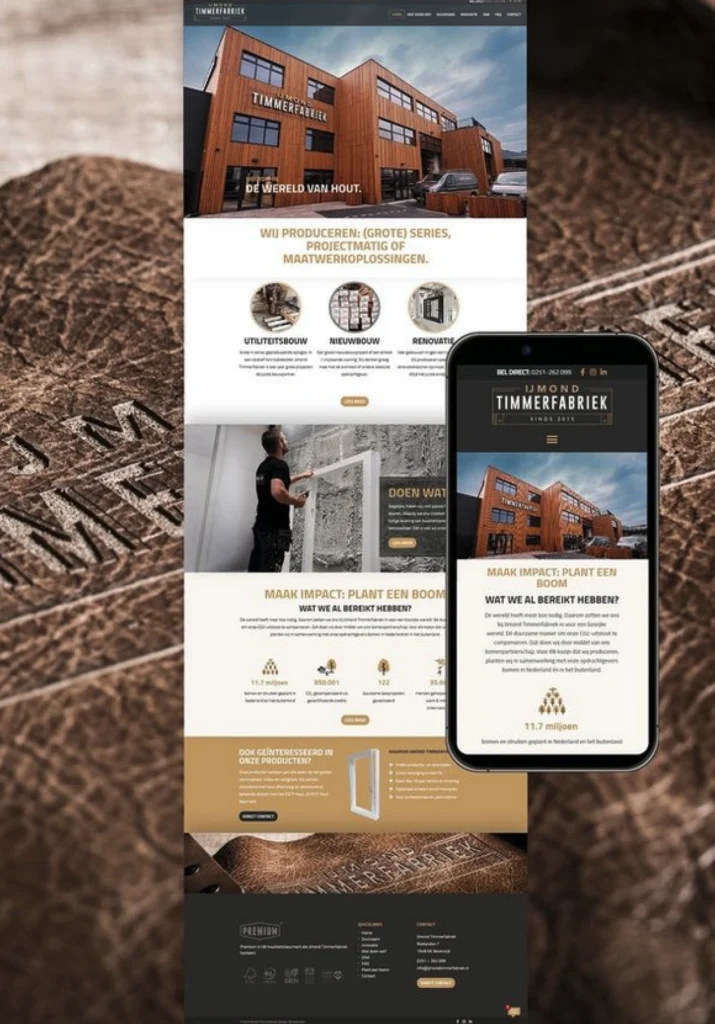 bundelmedia ijmond timmerfabriek website
